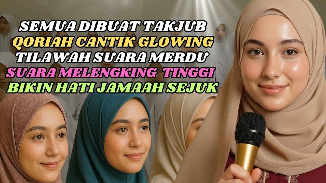 QARIAH CANTIK BERSUARA EMAS ❗ Bacaan Al-Qur’an Indah Menyentuh Hati dan Membuat Merinding Banget