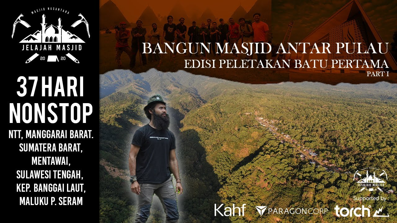 JMN SPECIAL EDITION - BANGUN MASJID ANTAR PULAU - PART I [4K] BAGIAN PELETAKAN BATU PERTAMA