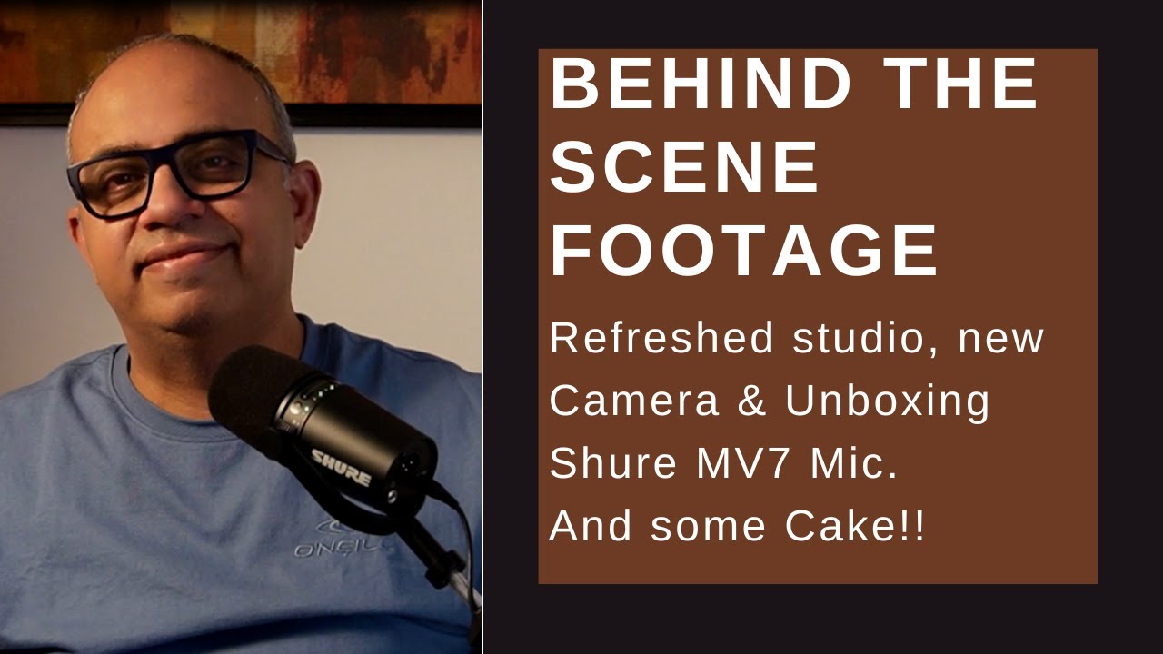 Behind the scenes with Sharetreck - My new studio and gear - unboxing & celebration footage.
