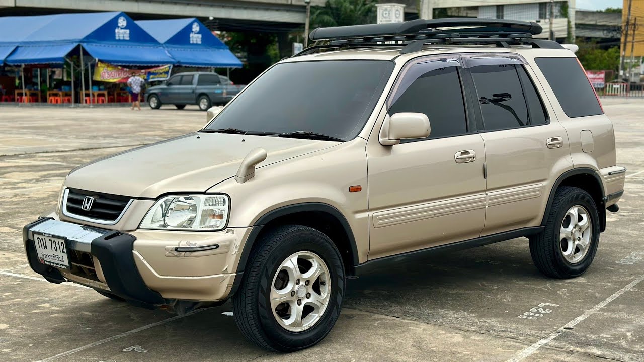 Honda CRV 2.0 ปี 2002 เครื่อง​ดี เกียร์​ดี ขับทางไกลได้ LPG งดต่อ | รายละเอียด​ใต้คลิป
