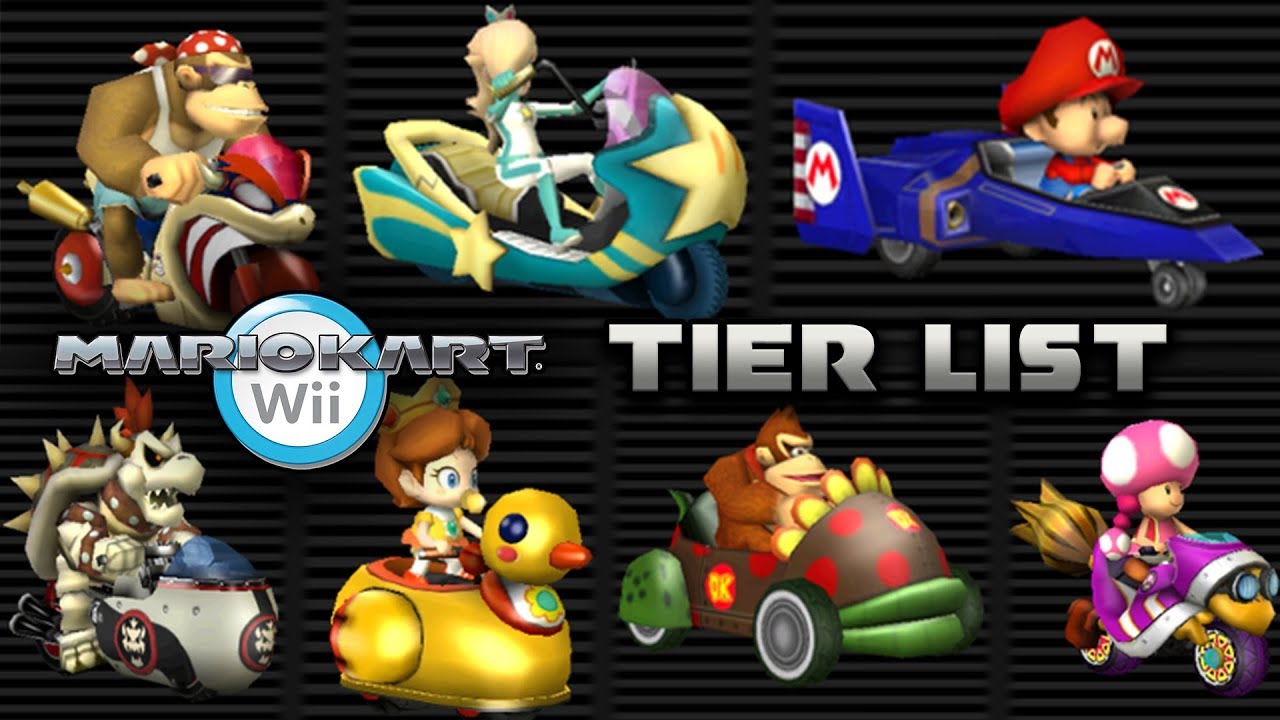 Рейтинг всех транспортных средств Mario Kart Wii