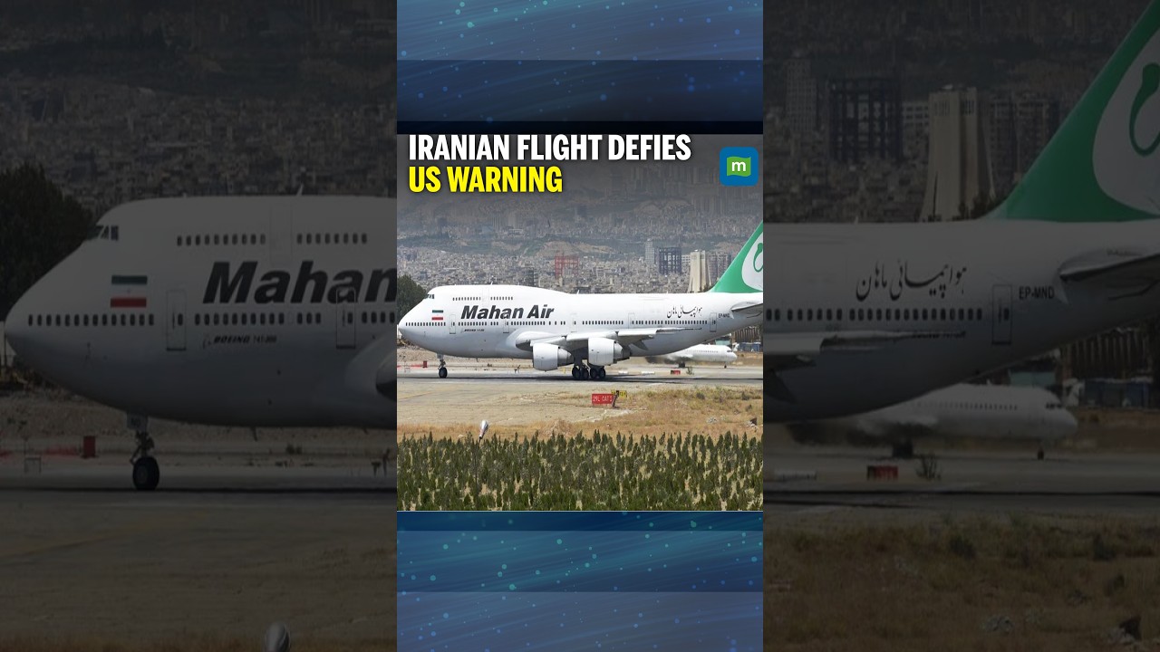 Iranian Mahan Air Flight Lands In Shanghai Amid US Sanctions Threat
