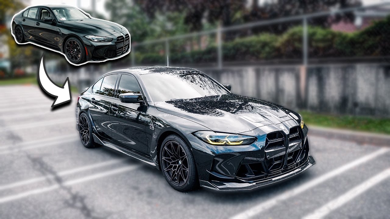 TRANSFORMING A G80 M3 IN 8 MINUTES! *Kies Carbon kit*