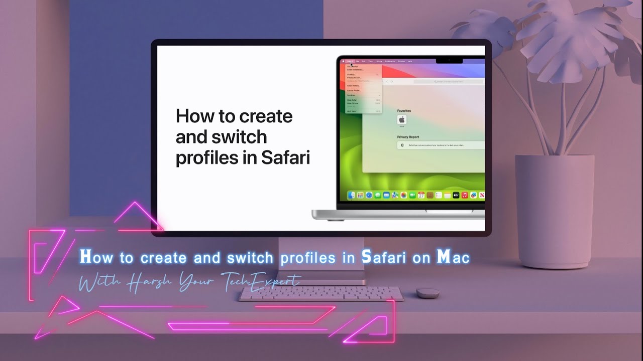 How to create and switch profiles in Safari on Mac