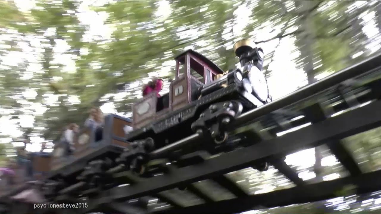 Alpen Express, Europa Park (Back of Train POV) 2014.