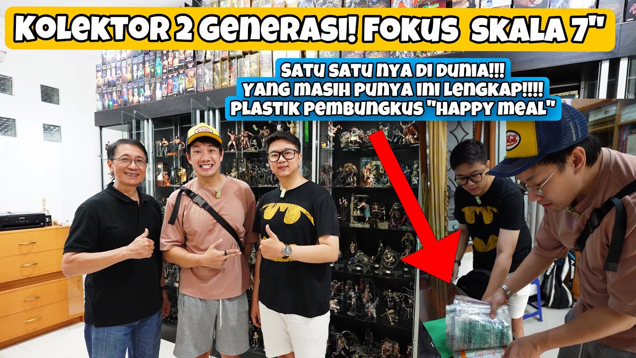 KOLEKTOR MAINAN HAPPY MEAL MCD NO 1 DI INDONESIA!! 1 RUMAH FULL MAINAN..DITAWAR BERAPAPUN GAK DIJUAL