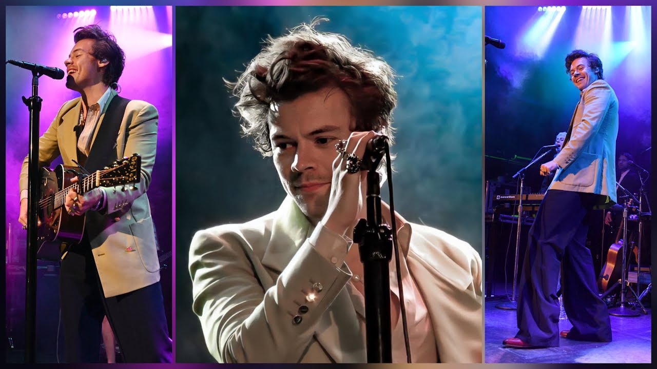 HARRY STYLES PERFORMING AT THE IHEART RADIO SECRET SESSION (February 29)