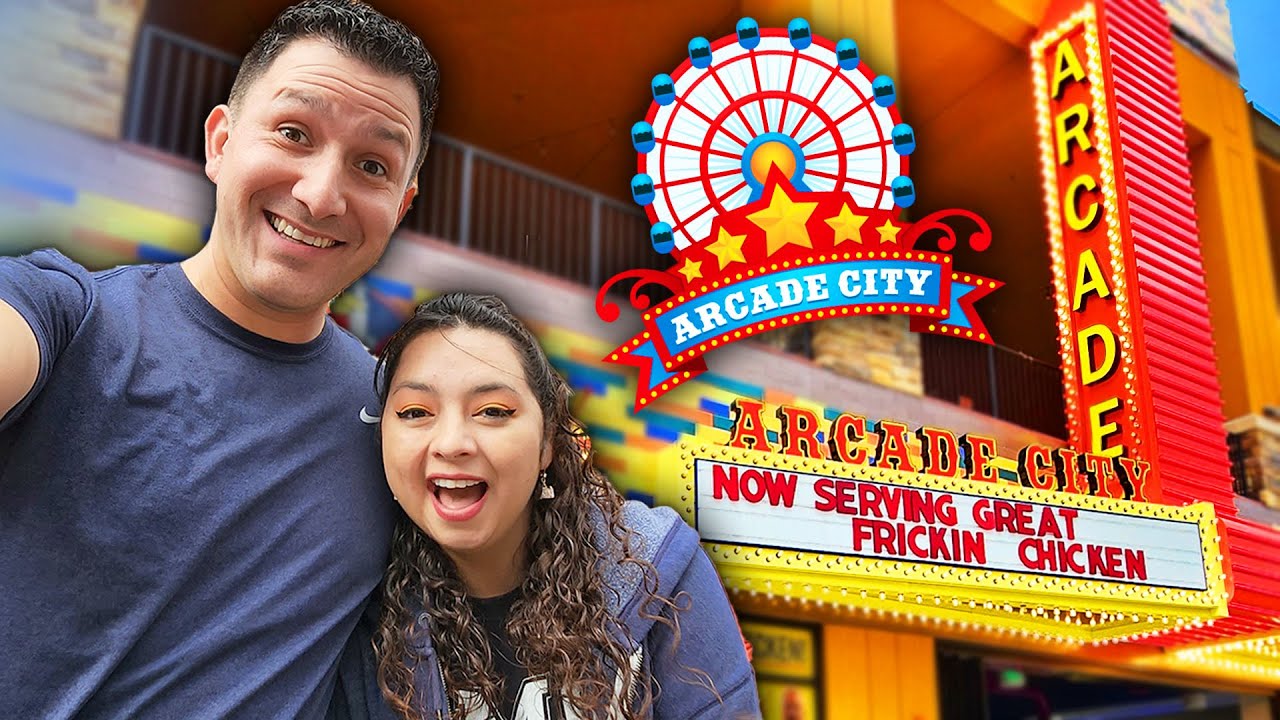 Won 5,000 ticket Jackpot at New Arcade City in Gatlinburg!