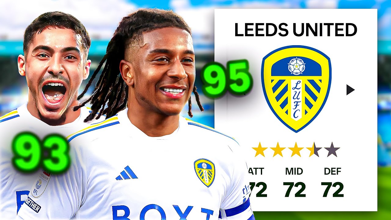 I Rebuild LEEDS UNITED & New TRANSFERS Were BEASTS! 😍