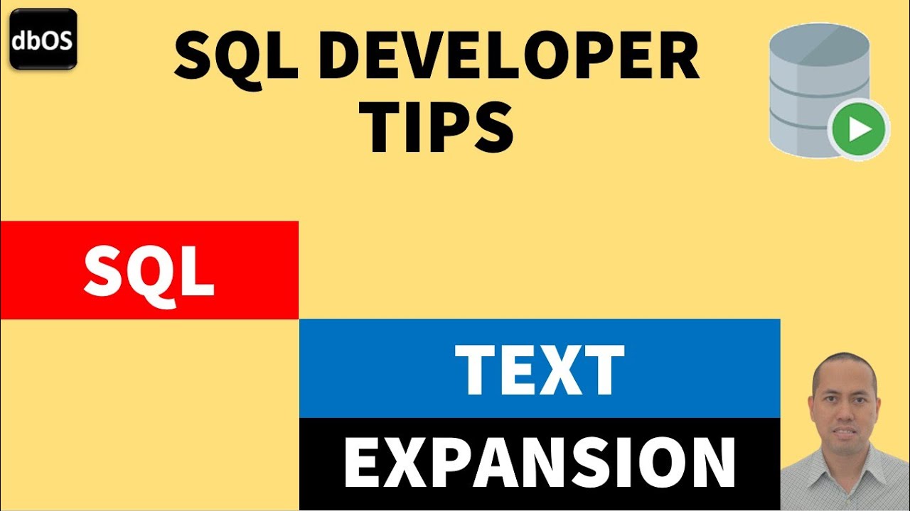 SQL text expansion