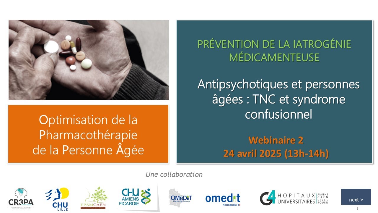Webinaire 2 -  Antipsychotiques et personnes âgées - cas clinique Amiens