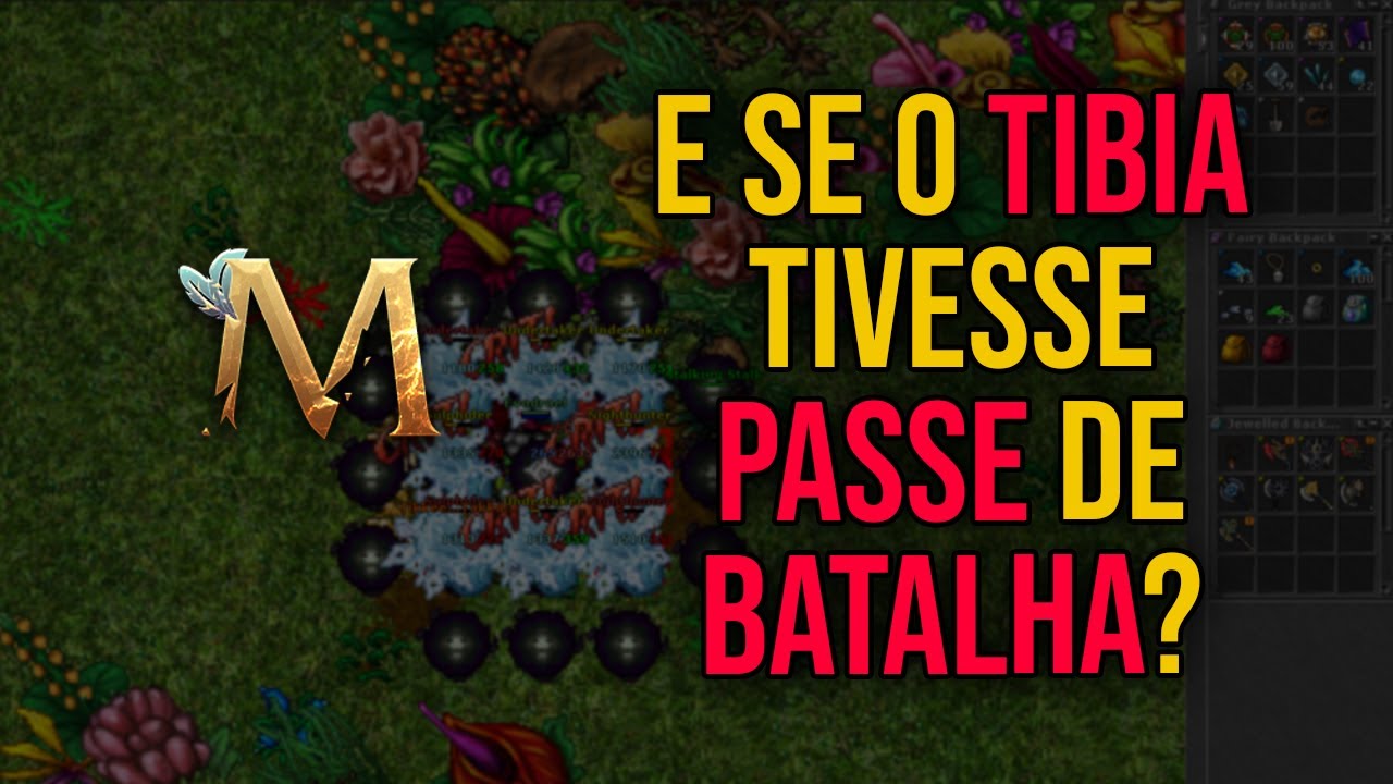MODUKOT 🟣 E SE O TIBIA TIVESSE PASSE DE BATALHA?!