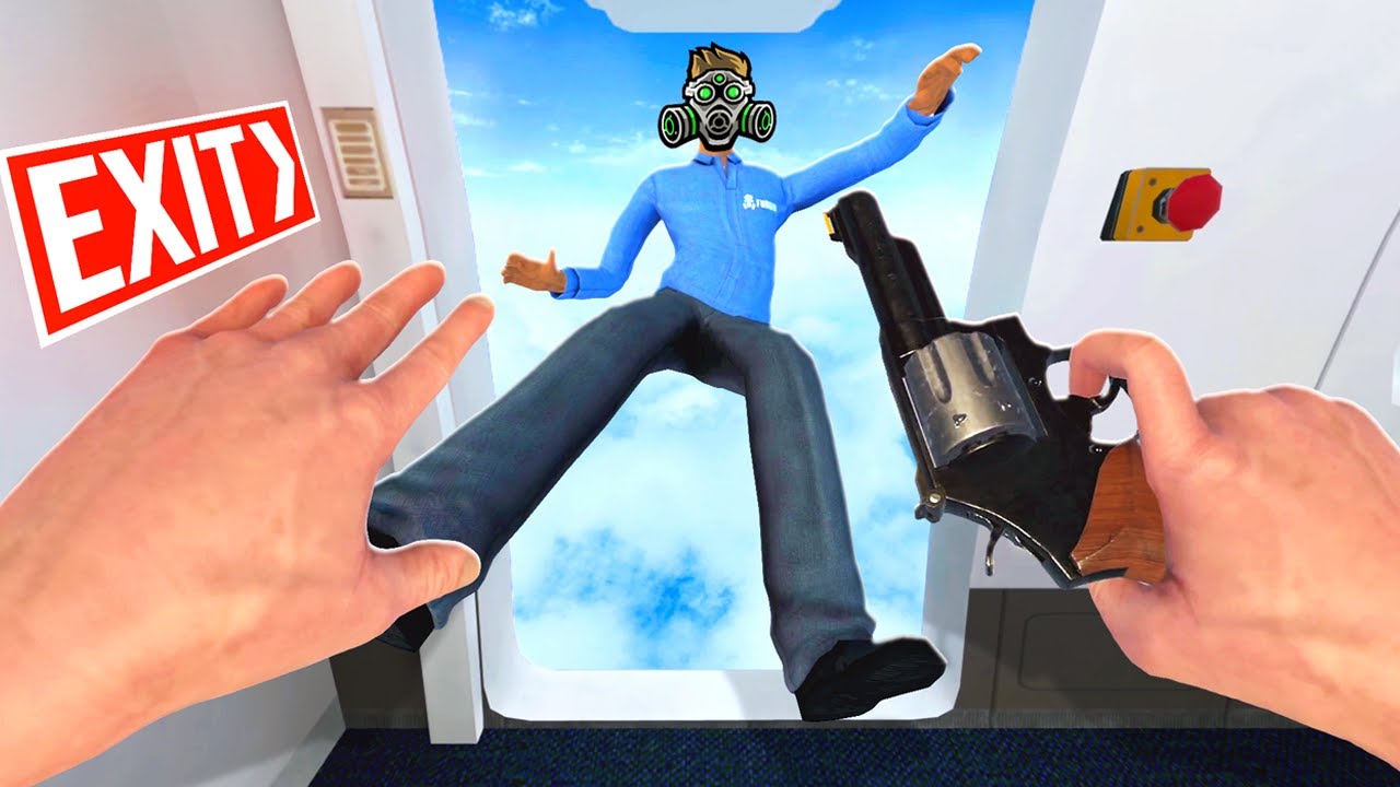 Throwing FUDGY Out of a Plane - Newton's Playground VR