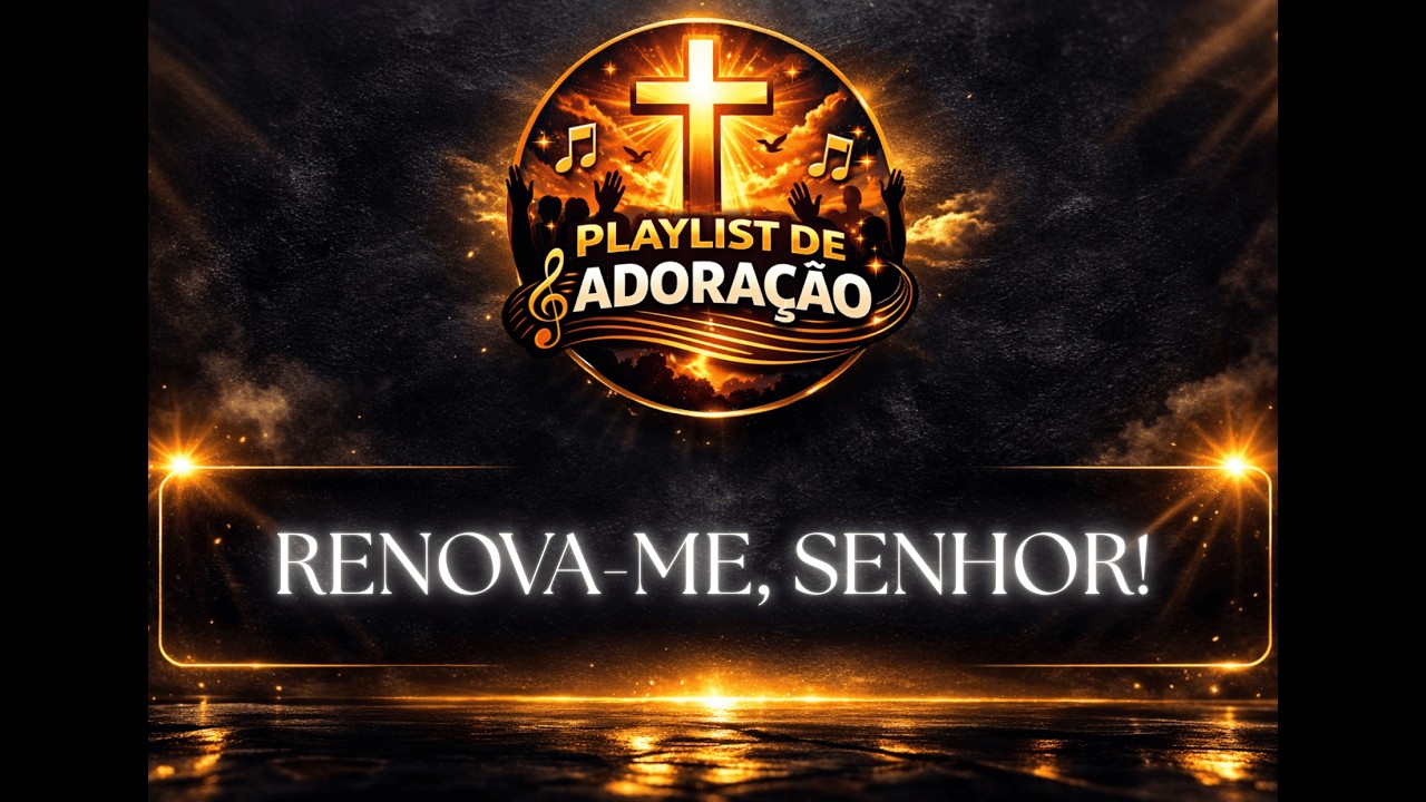 RENOVA-ME, SENHOR! (Louvor e Adoração em forma de música - Lyric Vídeo)
