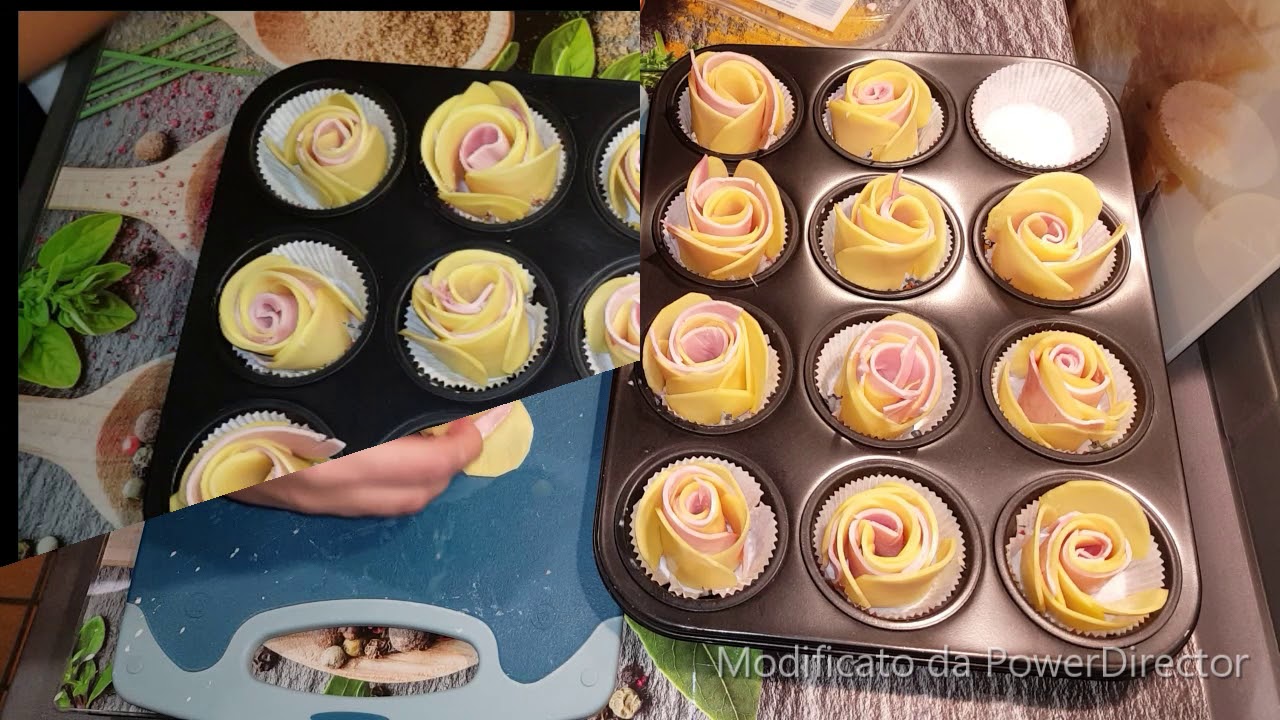 Rose di patate con prosciutto cotto La cucina di Elsa