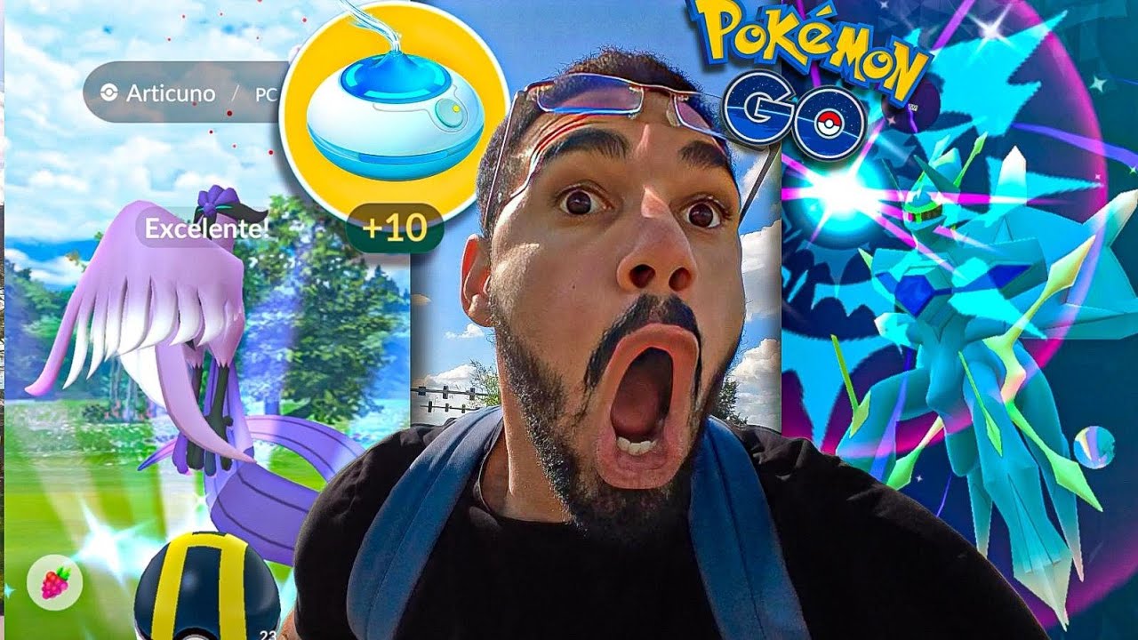🚨FUNCIONOU🚨 O NOVO *SHINY* DIALGA ORIGIN ME TROUXE UM ARTICUNO DE GALAR… 🤯😍😨 #pokemongo