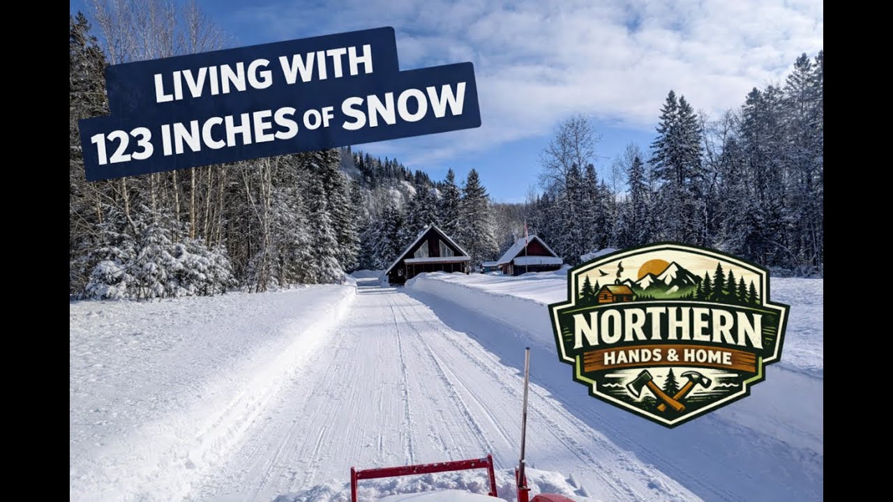 Over 123 Inches of Snow | Life in Northern Ontario Winter