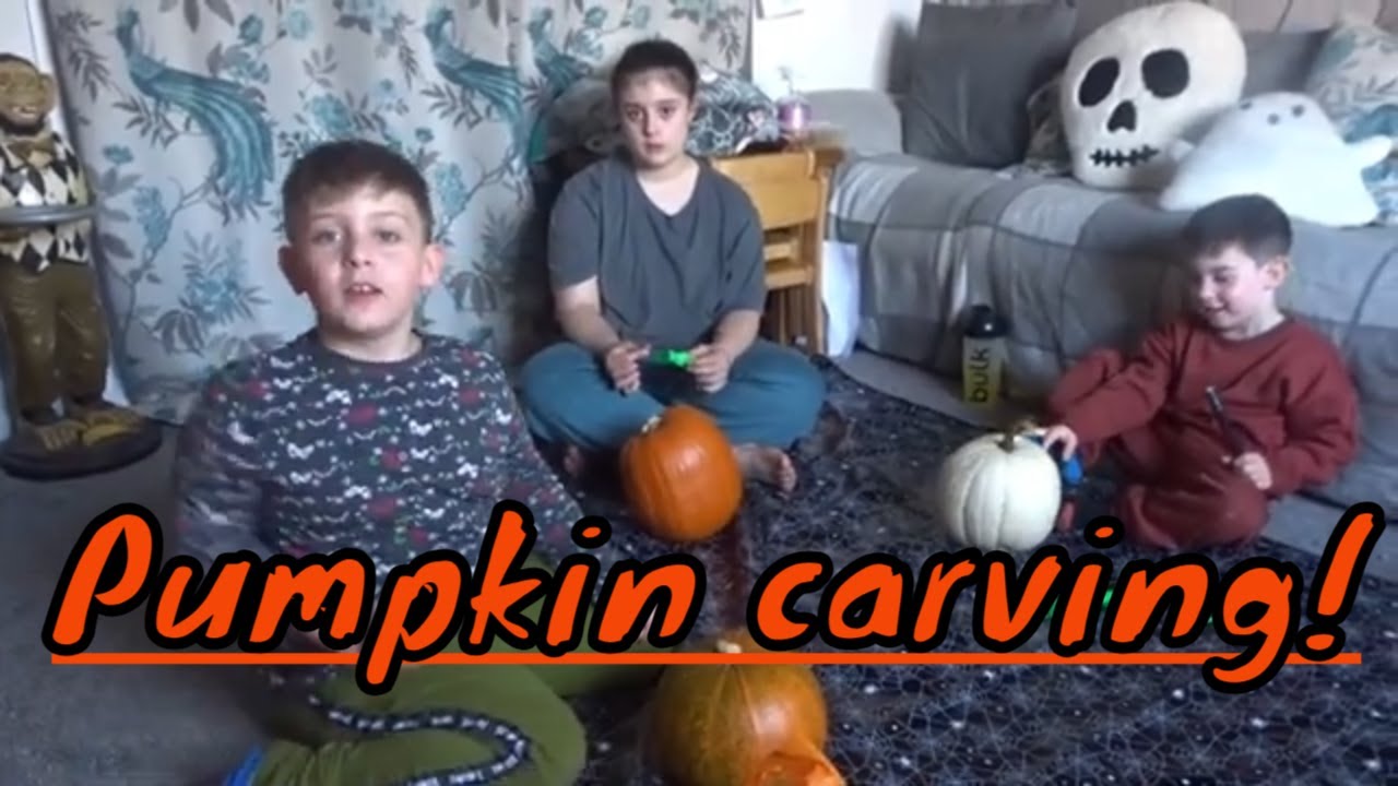 PUMPKIN CARVING 2024! (abit hectic)