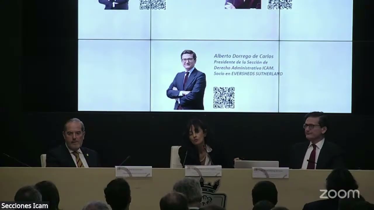 I Jornadas ICAM sobre Contrataci&oacute;n P&uacute;blica. Secci&oacute;n de Derecho Administrativo