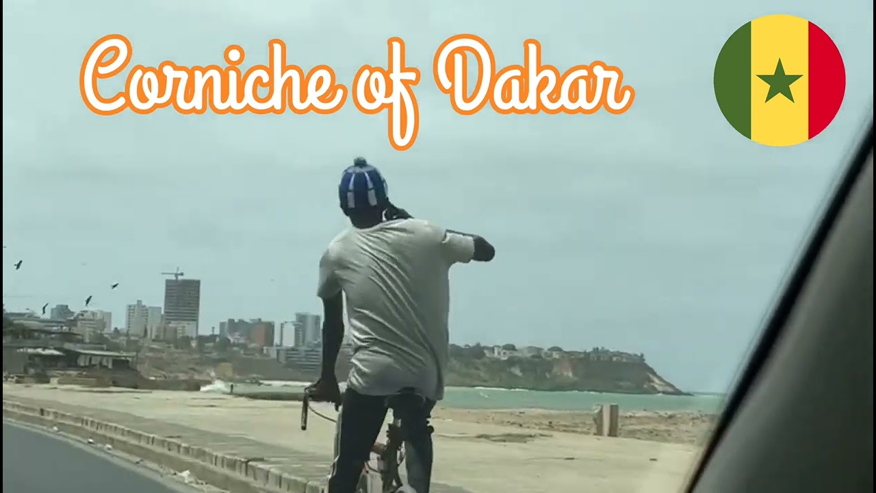 Driving along the Corniche of Dakar 🇸🇳 #driving #corniche #dakar #senegal