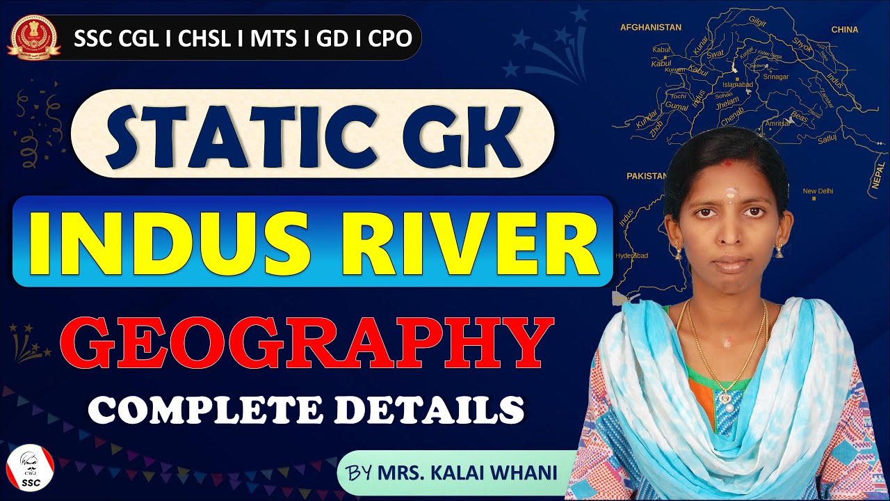 Indus river and its tributaries - Geography | Rivers of India Part - 1 | SSC CGL | in Tamil #cwjssc