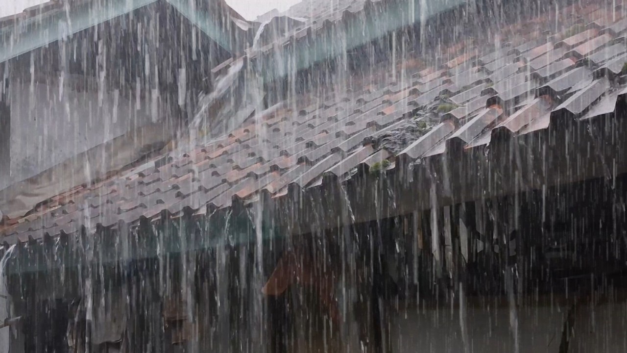 LIVE Super Heavy Rain Sounds 🌧️ Loud Roof Storm for Deep Sleep