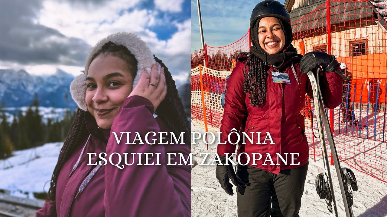 VLOG NA POLÔNIA - ESQUIEI EM ZAKOPANE (experiência com preços e informações) #zakopane #esquiar