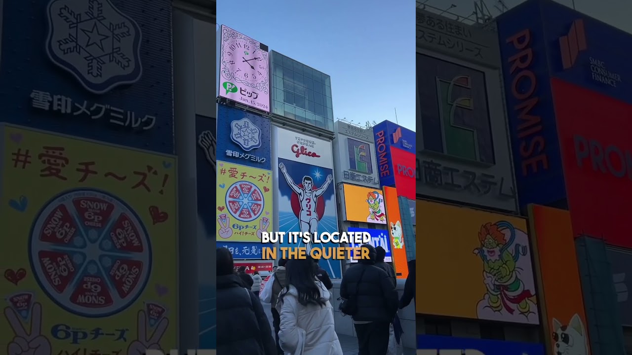 В каком отеле остановиться в Осаке рядом с Дотонбори 🇯🇵 #путешествия