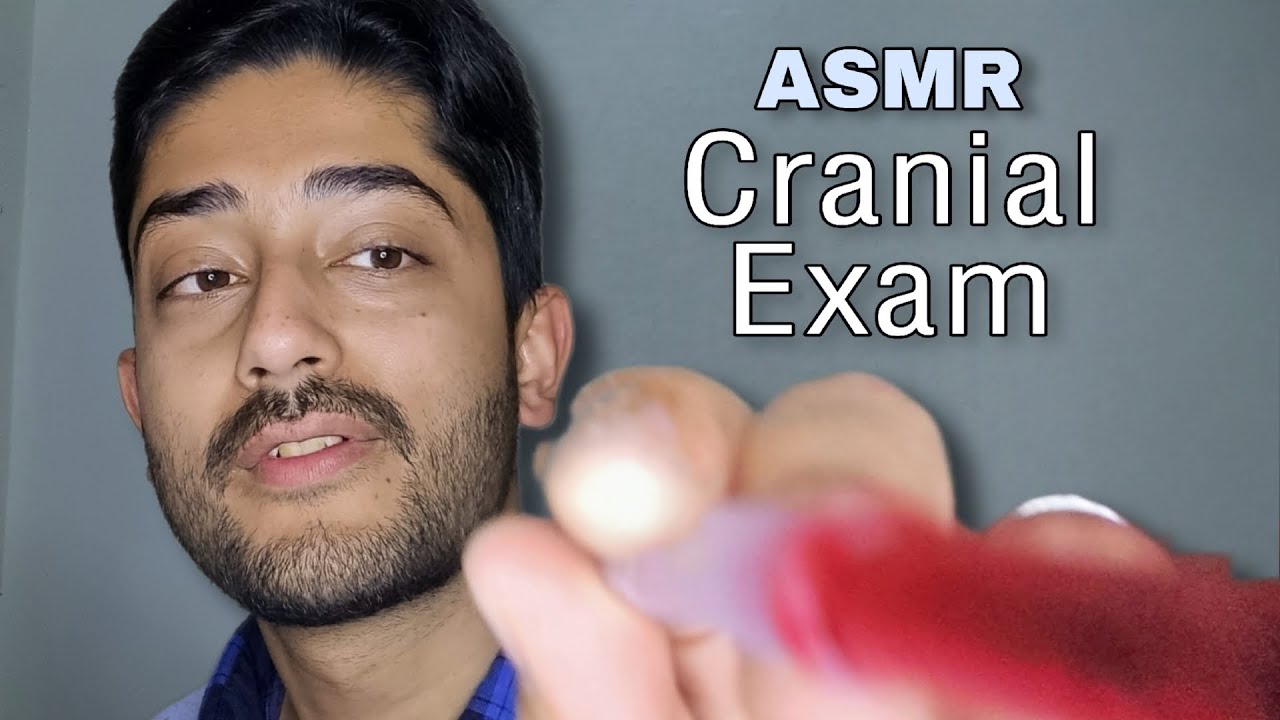 ASMR Desi Cranial Nerve Exam- Hindi Lang- Whispering, Facial Triggers