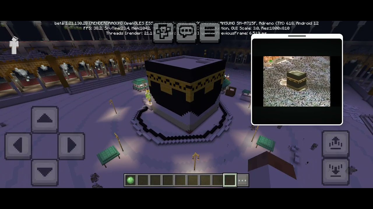 Sheikh usmahh khayyat Fajr minecraft masjidil haram