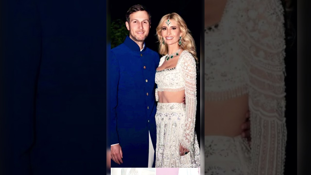 Beautiful, gorgeous, and perfectly matched! Ivanka Trump & Jared Kushner. #shorts #ivanka #trump