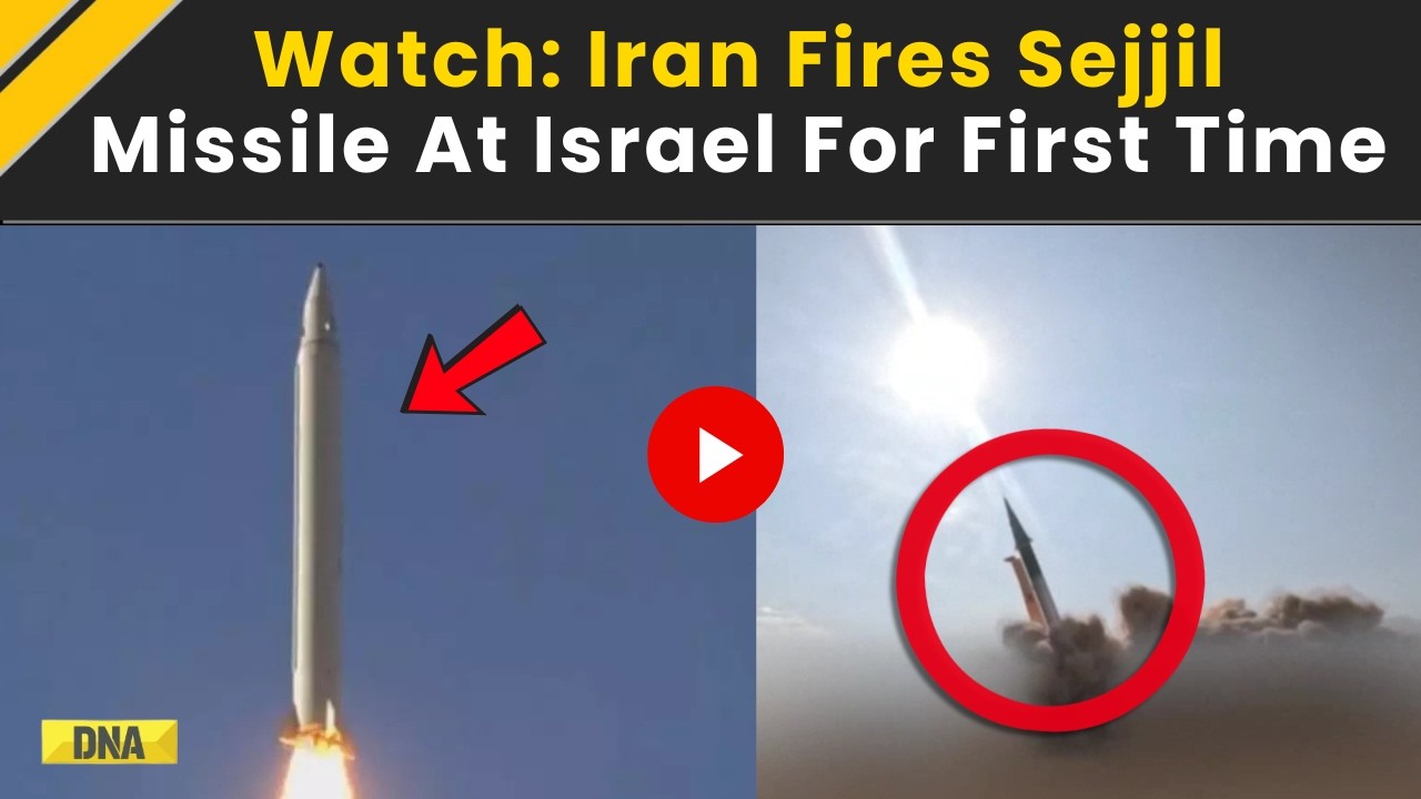 Iran Israel War: Iran Uses Sejjil Missile For First Time In Attack On Israel | Israel Iran War
