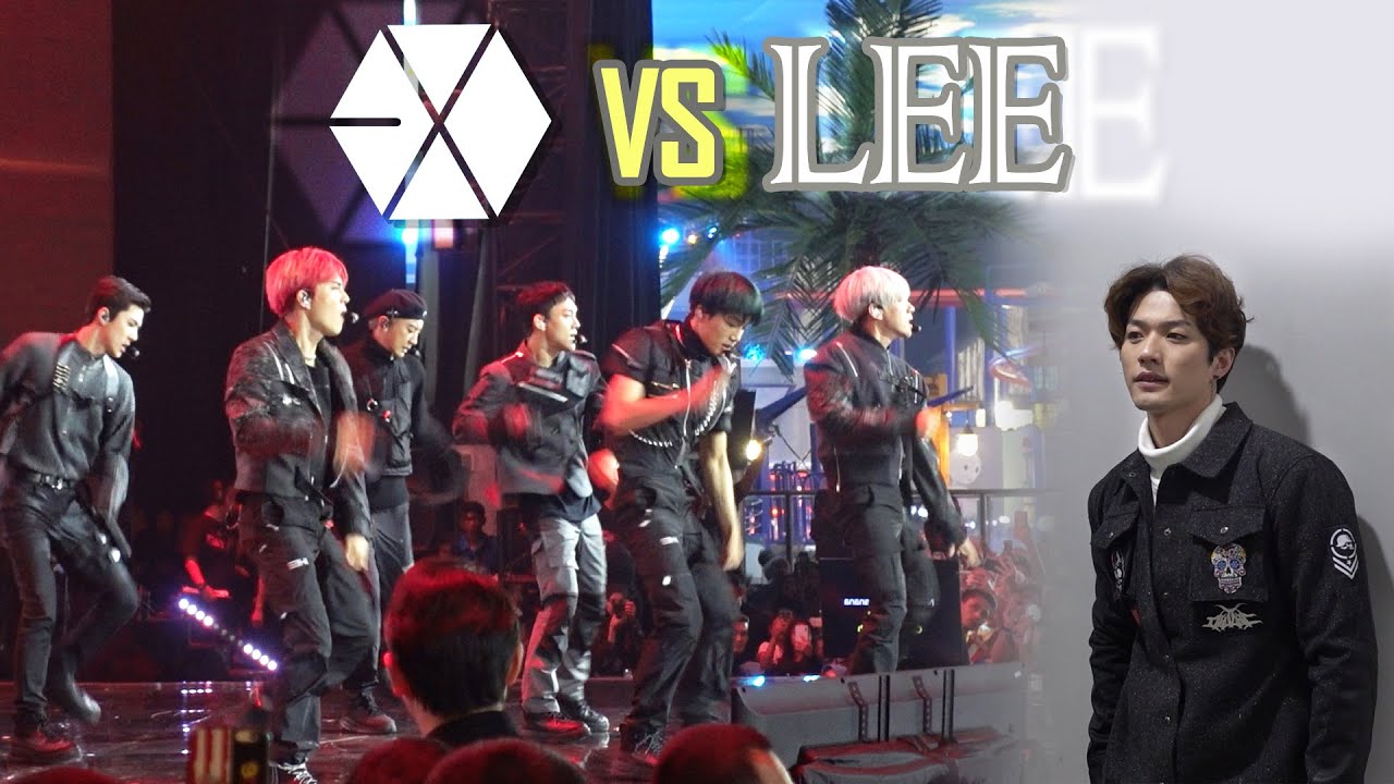 Exo vs lee !!!