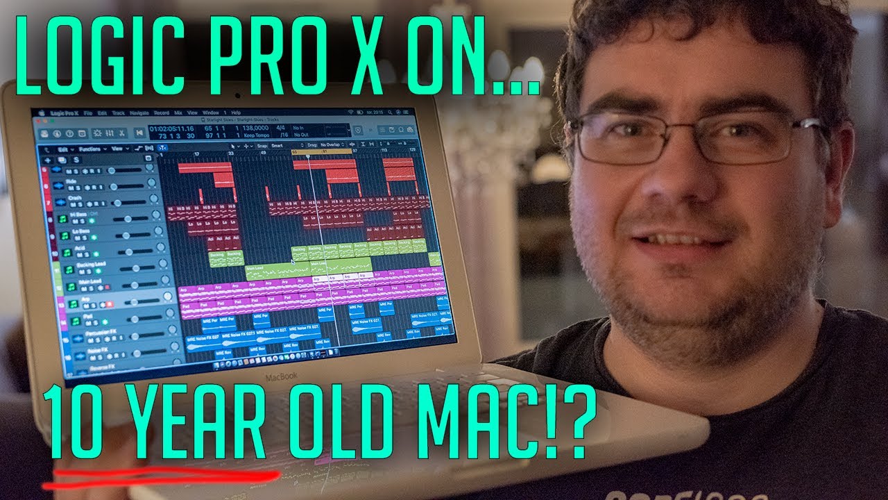 Работает ли Logic Pro X на старом MacBook?