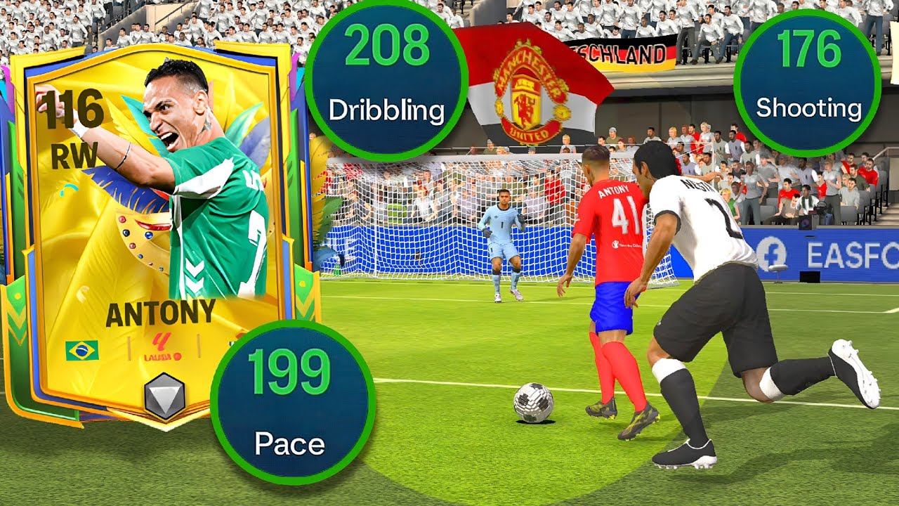 116 Antony Review – Skills, Pace And Dribbling  🥶🔥