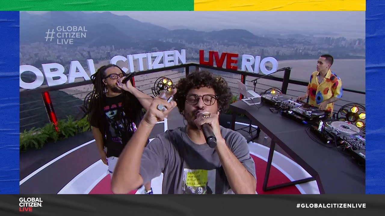 Brazilians Criolo & Tropkillaz Perform 