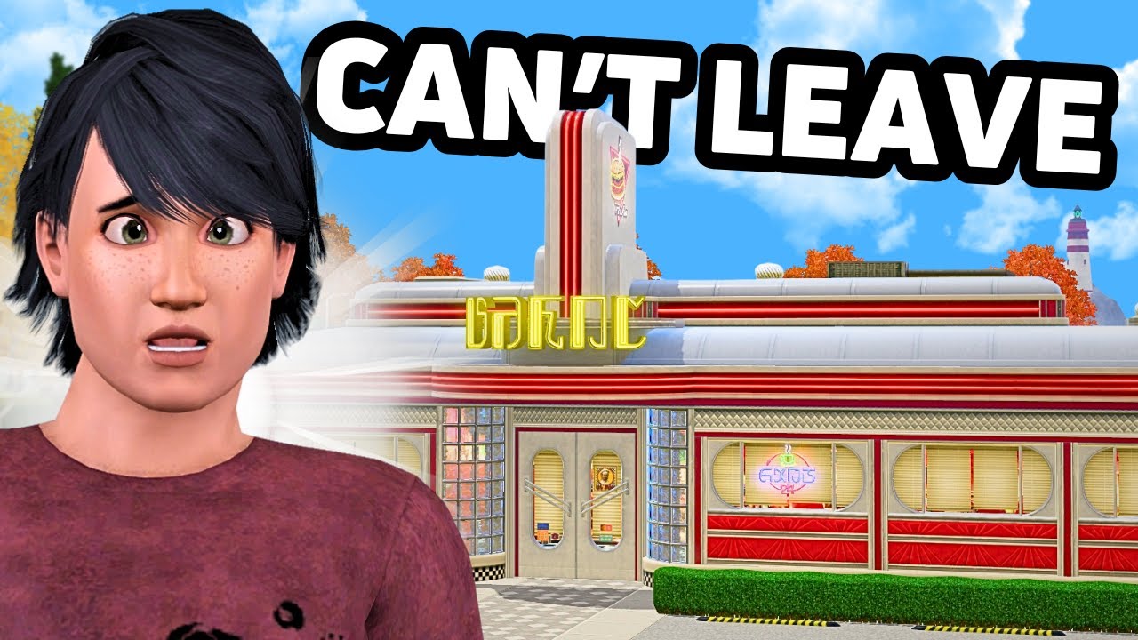 Can you survive The Sims 3 without leaving the diner?