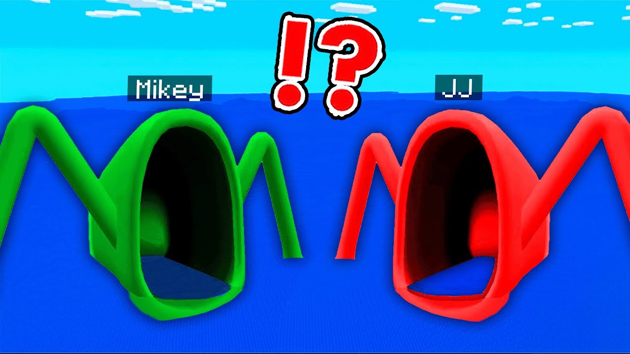 JJ and Mikey Become SEA EATER in Minecraft ?!