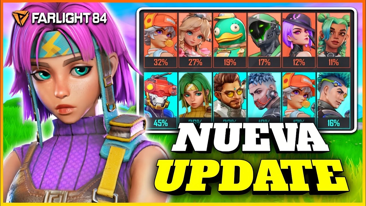 Farlight 84: MKR Y MOMOI AL FIN REDISEÑADOS l cambios a todos los héroes ✅✅