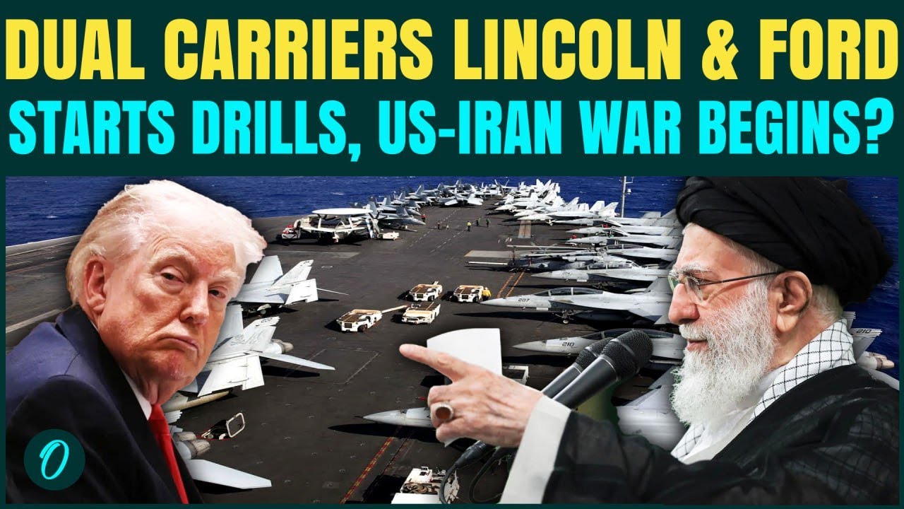 US-Iran War: USS Abraham Lincoln ‘FIRES’ Near Tehran, TEASES BIG ATTACK| US Warship Conducts Drills