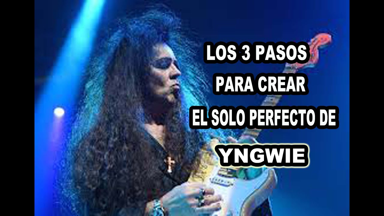 COMO TOCAR EL SOLO PERFECTO DE YNGWIE MALMSTEEN EN 10 MINUTOS (y como componerlo fácil)!!
