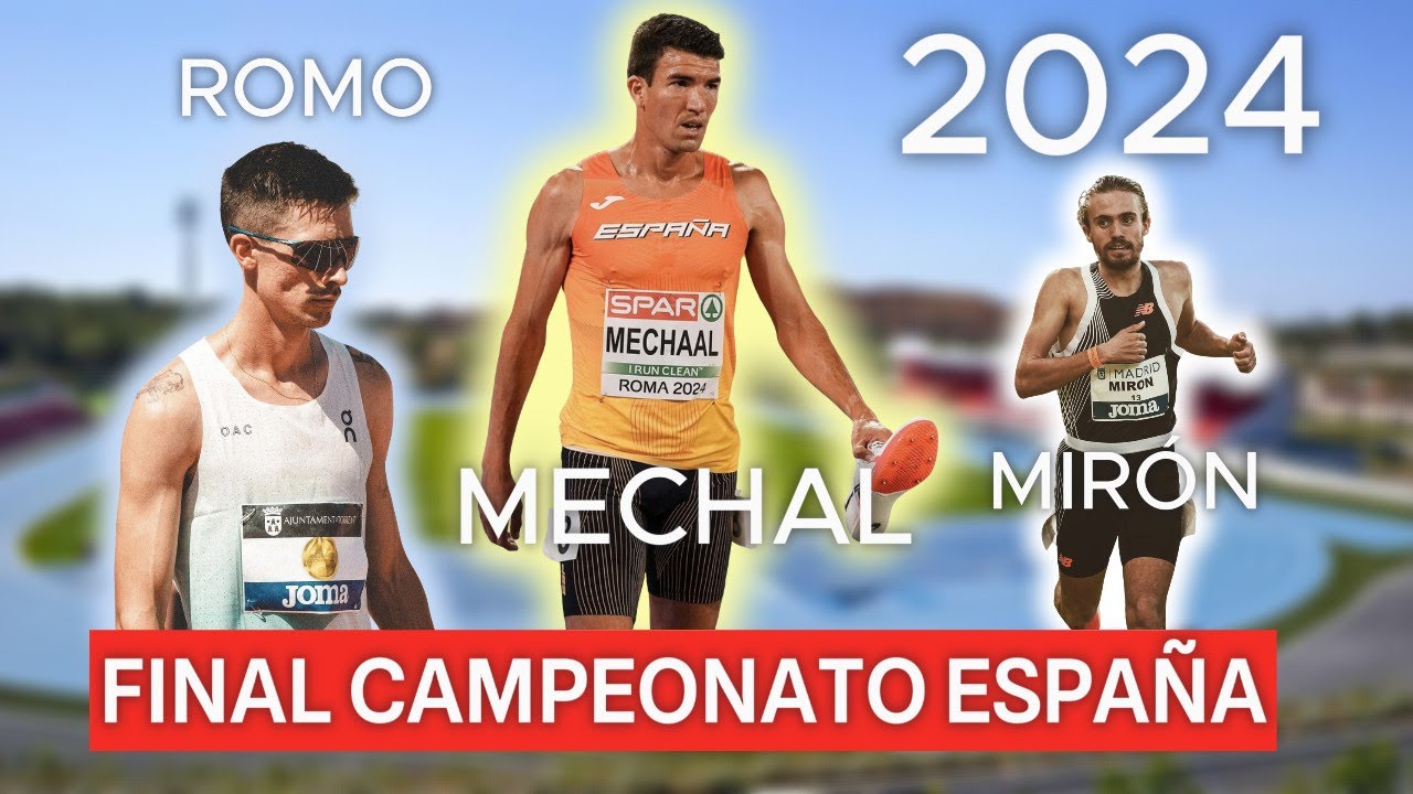FINAL 1500M MASCULINO 🔥 CTO. ESPAÑA 2024 · LA NUCÍA