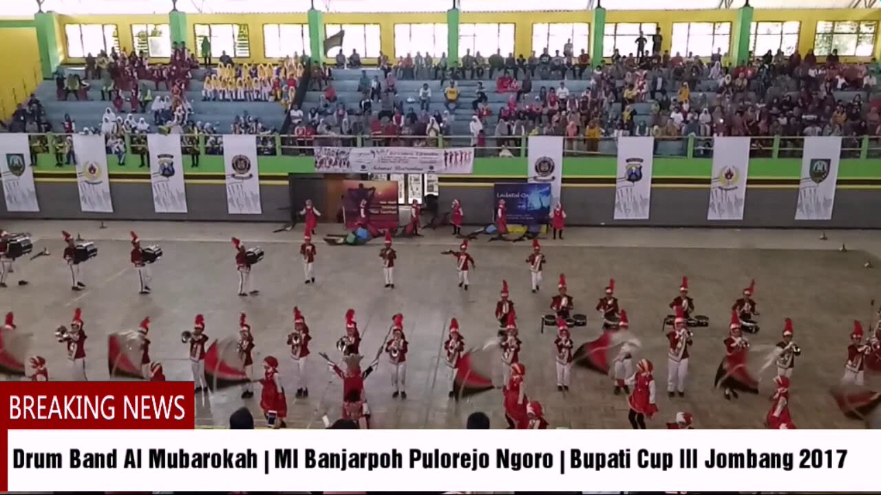 Drum Band Al Mubarokah | MI Banjarpoh Pulorejo Ngoro | Bupati Cup III Jombang 2017