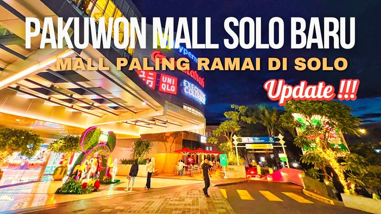 Update Terbaru, Pakuwon Mall Solo Baru 2024 | 4K video