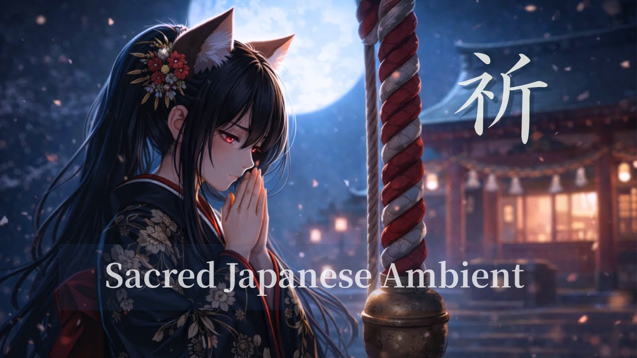 祈 | Sacred Japanese Ambient ｜ Moonlight Shrine Story｜月下妖狐譚｜第弐章｜初詣の夜