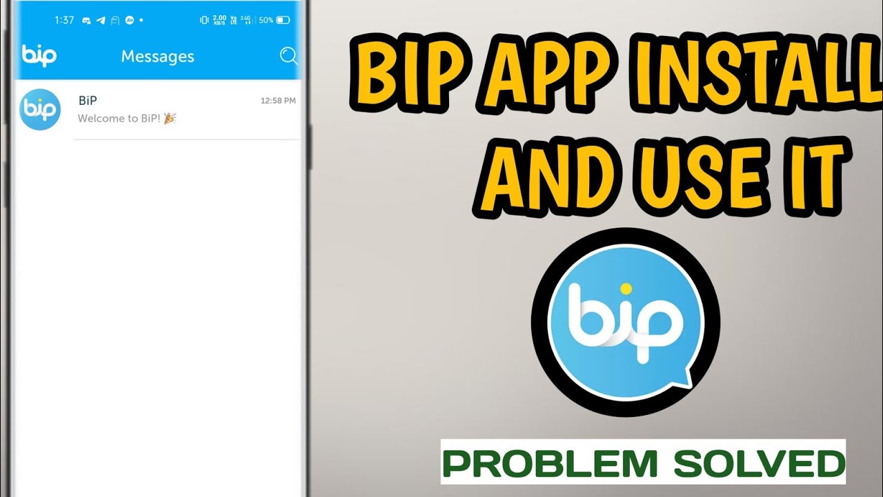 How To Install And Use BIP App On Android &IOS Biggner Tutorial Set BIP Account And Use it