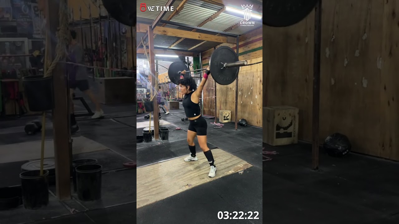 Priscila Coronel The Crown 26.3 Scaled Beginners