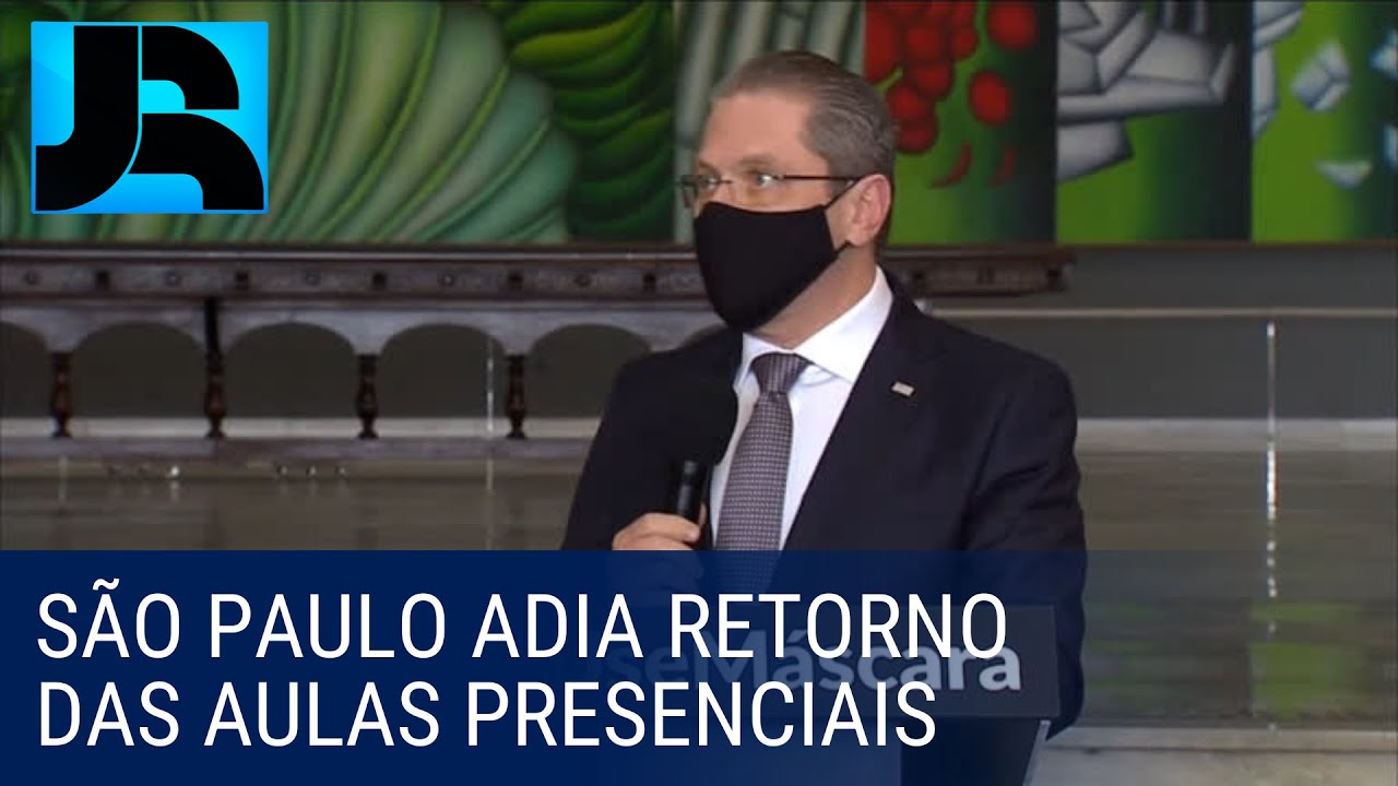 Estado de São Paulo adia para outubro o retorno das aulas presenciais