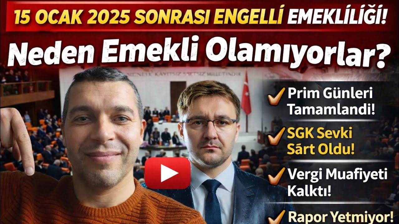 Engelli Emekliliği | Çalışma İş Gücü Kaybı Tespiti Nasıl Yapılır?