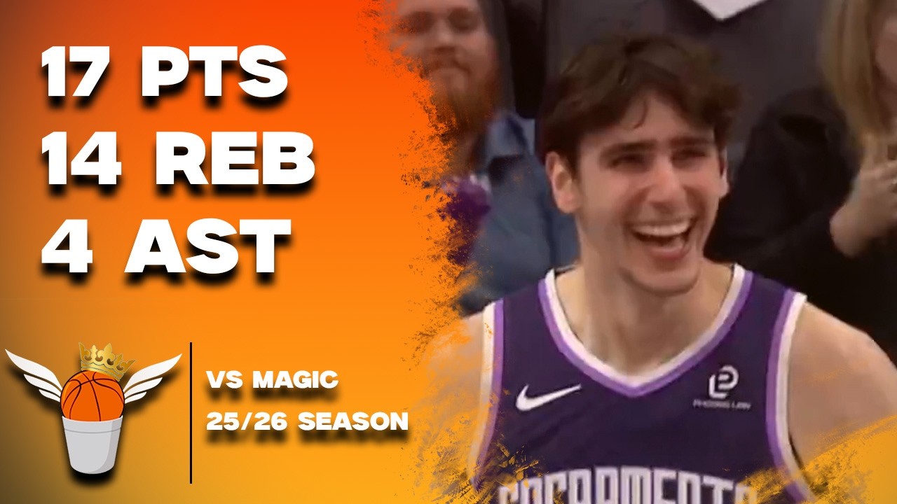 Maxime Raynaud 17 Points vs Magic Full Highlights! (2/19/2026)